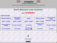 nowaplan.de Webseite Vorschau