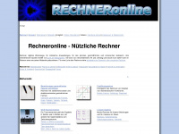 rechneronline.de Webseite Vorschau