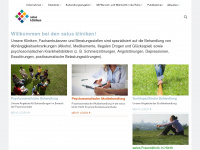 salus-kliniken.de Webseite Vorschau