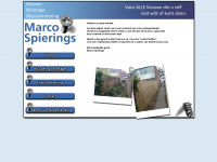marcospierings.nl Webseite Vorschau