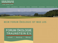 forum-oekologie.org Webseite Vorschau