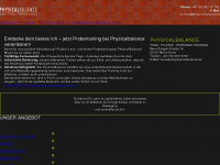 physicalbalance.de Webseite Vorschau