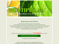 vita-tipps.de Webseite Vorschau