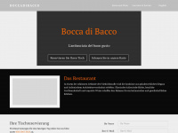 boccadibacco.de Webseite Vorschau