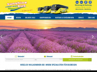 sunshine-bus.de Webseite Vorschau