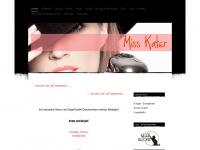 miss-kater.com Webseite Vorschau