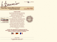 daumier-register.org Webseite Vorschau
