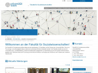sowi.univie.ac.at Webseite Vorschau