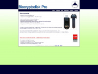 biocryptodisk.eu Webseite Vorschau