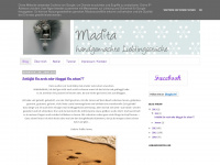 madita-handgemachtelieblinsgsstuecke.blogspot.com Webseite Vorschau
