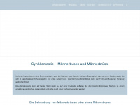 gynaekomastie-info.de Webseite Vorschau