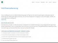 kilb-potenzialberatung.de Webseite Vorschau