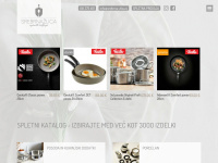 srebrna-zlica.si Webseite Vorschau