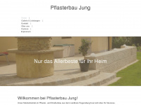 pflasterbau-jung.de Webseite Vorschau
