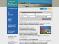 ferienhaus-nordsee.com Webseite Vorschau