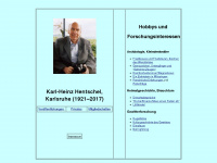 karl-heinz-hentschel.net Webseite Vorschau
