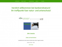 bankers4nature.com Webseite Vorschau