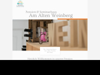 pension-am-alten-weinberg.de Webseite Vorschau
