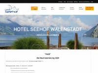 seehof-walenstadt.ch Webseite Vorschau