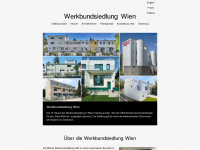werkbundsiedlung-wien.at Webseite Vorschau