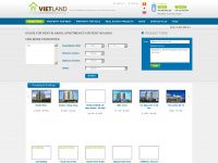 vietlandhousing.vn Webseite Vorschau