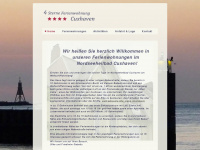 4sterne-ferienwohnung-cuxhaven.de Webseite Vorschau