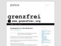 grenzfrei.org Webseite Vorschau