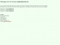 pitbullterrier.ch Webseite Vorschau