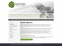 keimtec.de Webseite Vorschau