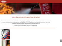 saturn-brandschutz.at Webseite Vorschau