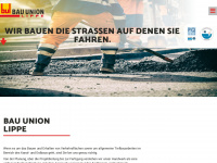 bau-union-lippe.de Webseite Vorschau