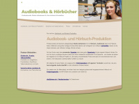 audiobook-hoerbuch-produktion.de Webseite Vorschau
