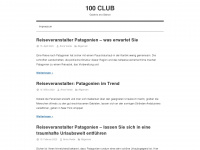100-club.de Webseite Vorschau
