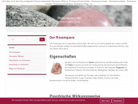 rosenquarz.net Webseite Vorschau