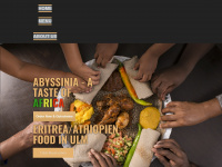 abyssinia-ulm.de Webseite Vorschau