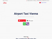 airporttaxi-vienna.at Webseite Vorschau