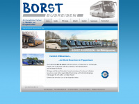 borst-busreisen.de Webseite Vorschau