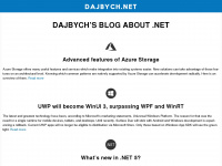 dajbych.net Webseite Vorschau