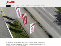 alarm.ch Webseite Vorschau