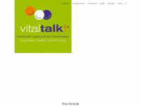 vitaltalk.de Webseite Vorschau