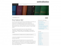 antiwahnsinn.wordpress.com Webseite Vorschau