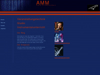 amm-studio.de Webseite Vorschau