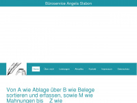 angela-slabon.de Webseite Vorschau