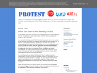 anti-euro-rettungsschirm-protest-demo.blogspot.com Webseite Vorschau