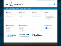 ar-solutions.ch Webseite Vorschau