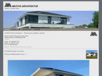 architektur-mathys.ch Webseite Vorschau