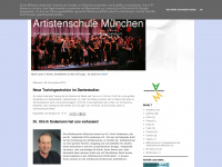 artistenschule-muenchen.blogspot.com Webseite Vorschau