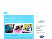 astral-physiotherapie-cochem.de Webseite Vorschau