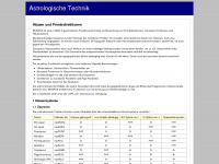 astrobook.de Webseite Vorschau