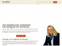 astrologin.at Webseite Vorschau